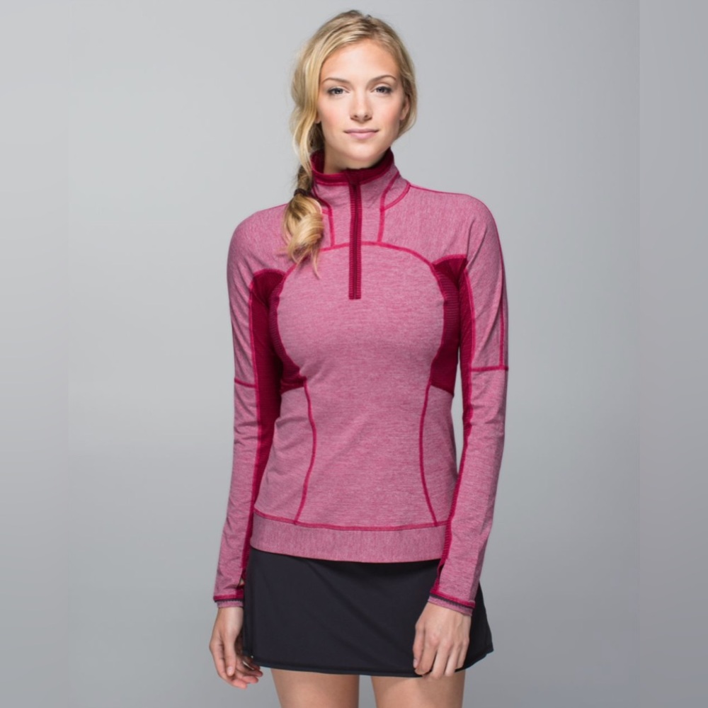 Lululemon Run For Gold 1/2 Zip